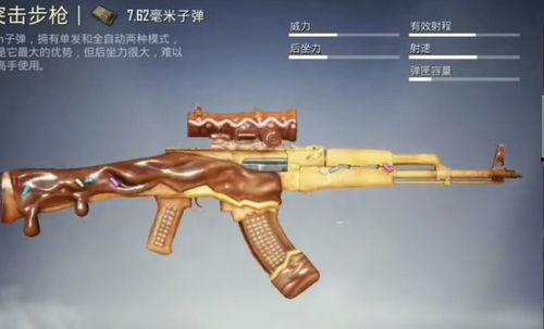 吃鸡新枪皮肤爆料最新版,炫酷设计引玩家热议